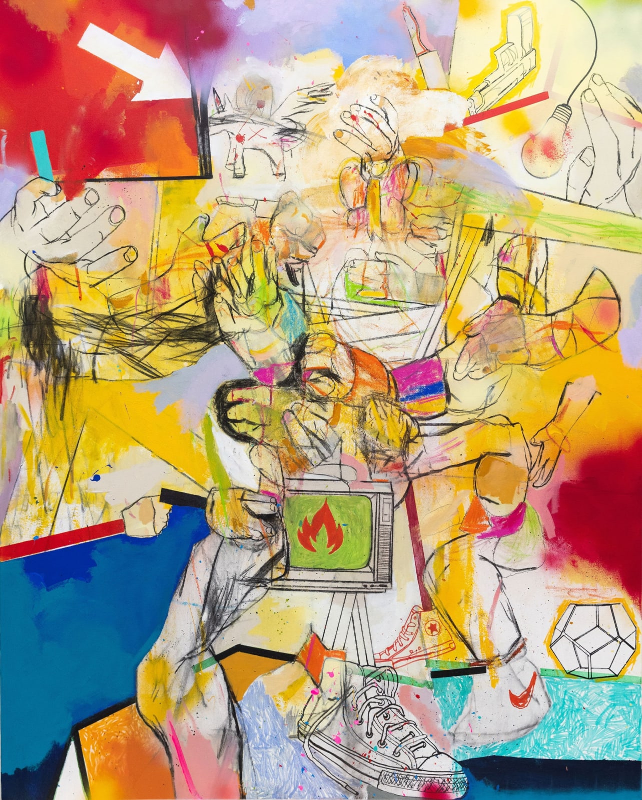 Thameur Mejri, HANDS AND BUTTERFLIES, 2022