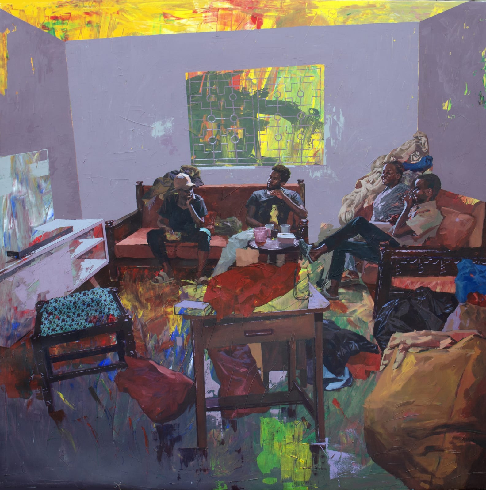 Elias Mung'ora, Lunch in the midst of an unplanned move, 2024