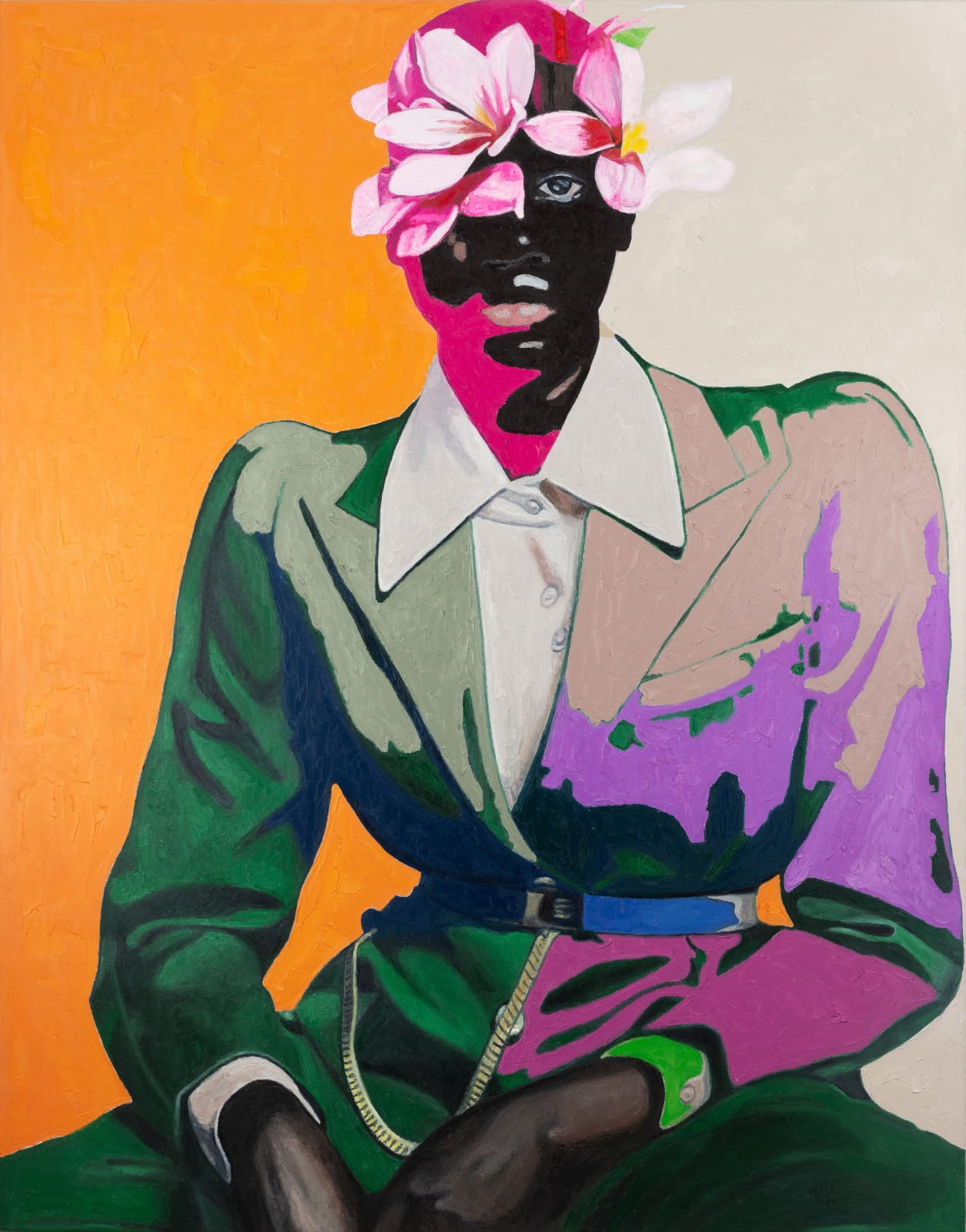 Wole Lagunju, Cerebral Woman, 2022