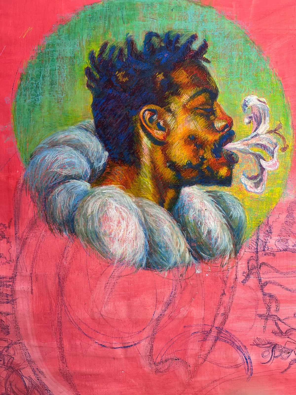 Athi-Patra Ruga, Portrait of an Ageing Hipster, 2023