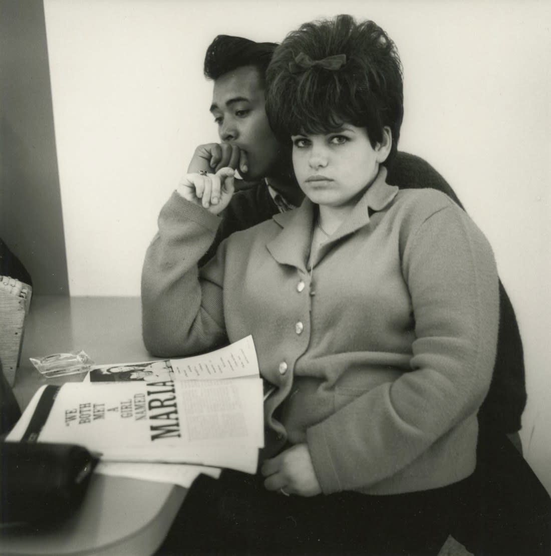 Arthur Tress, Couple, Market Street Diner, SF, 1964