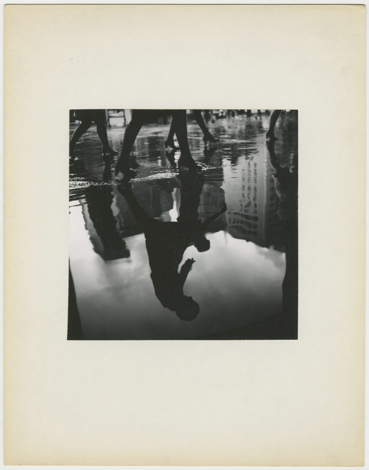 Arthur Tress, Office Workers Returning Home, NY, 1966
