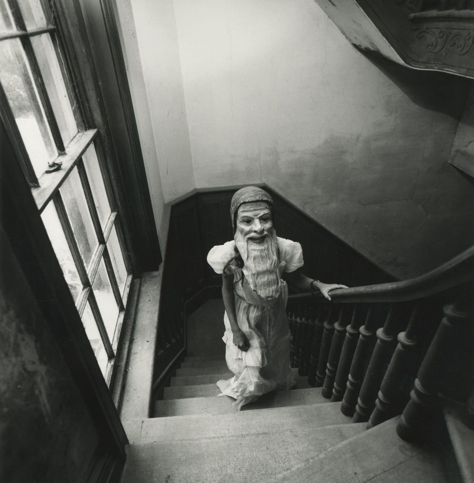 Arthur Tress, Girl in Mask, 1975