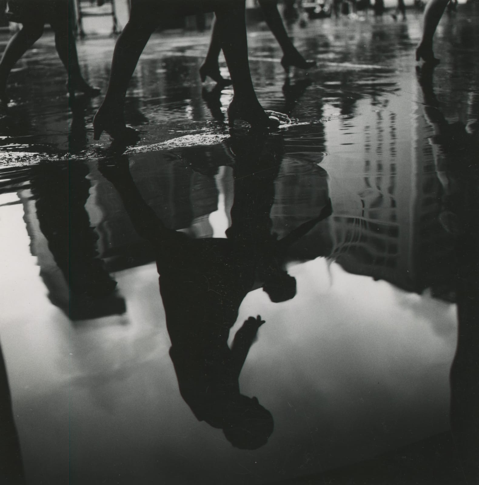 Arthur Tress, Office Workers Returning Home, NY, 1966