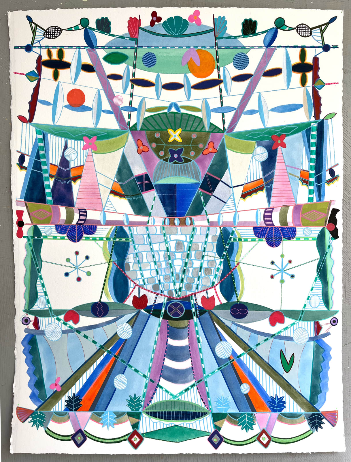 Ruby Palmer, Untitled Structure #3, 2022