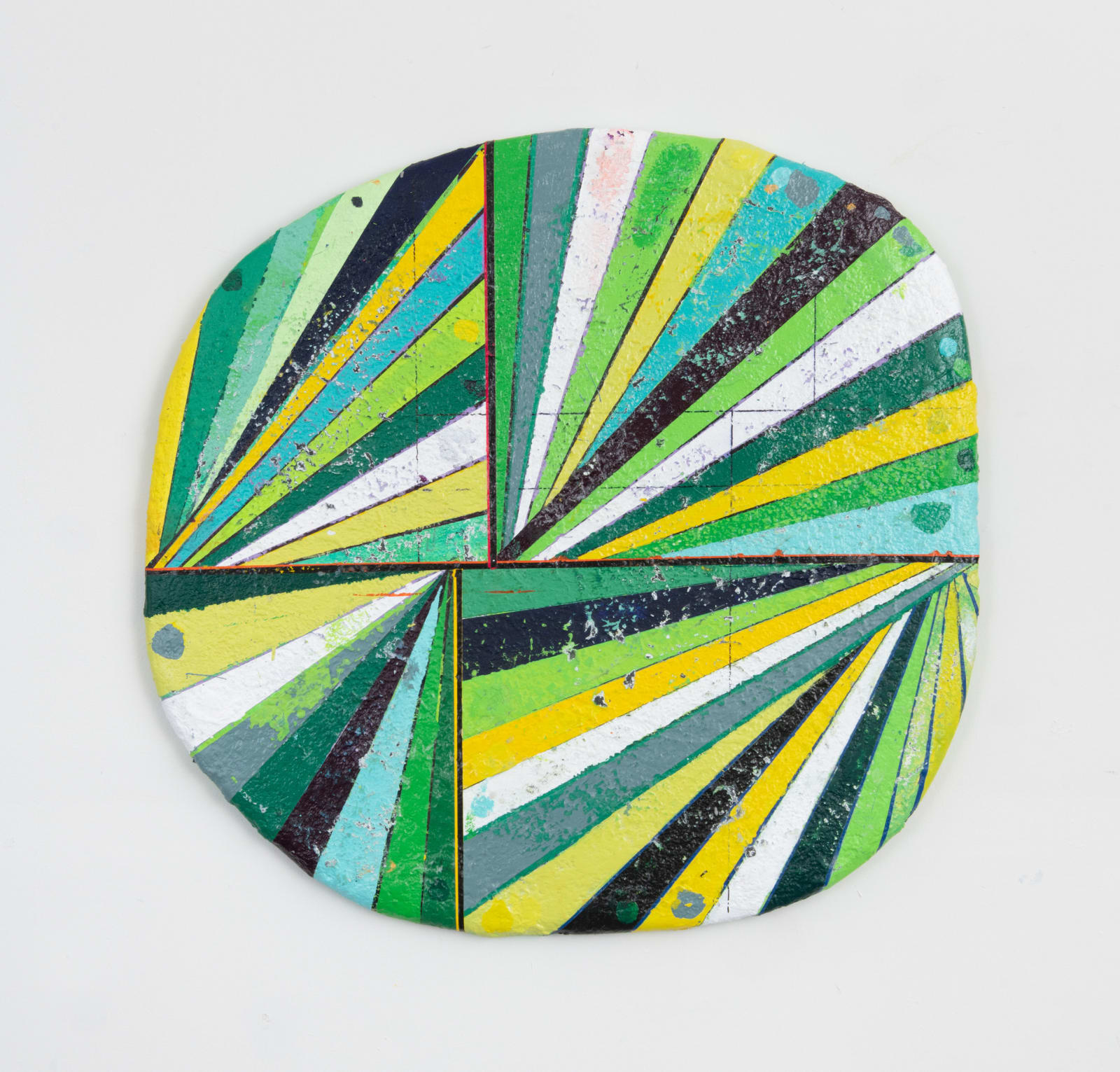 Nathan Randall Green, Twist Tiller Core Sample, 2022