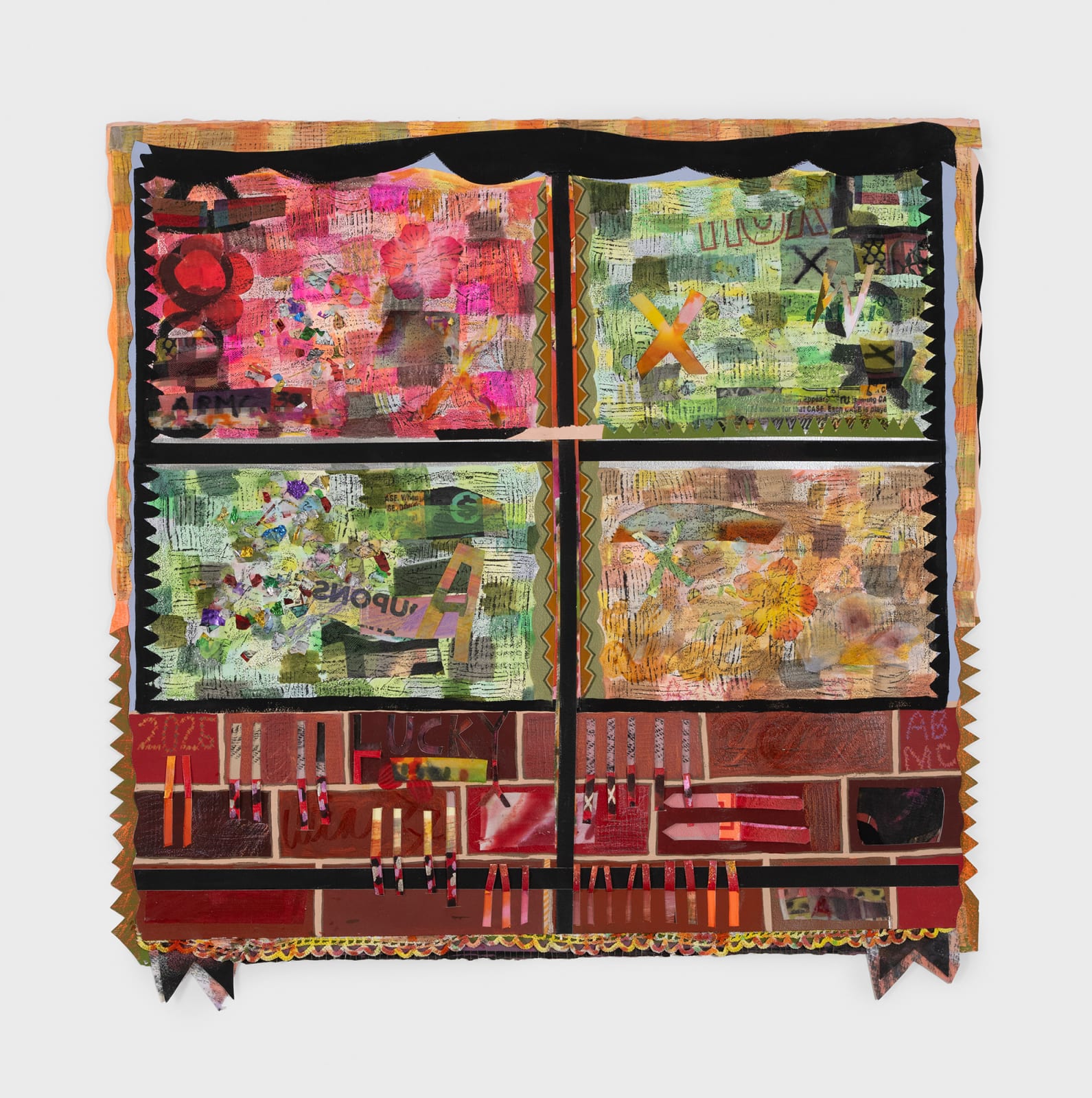 Amy Boone-McCreesh, Good Luck Graffiti Quilt, 2025