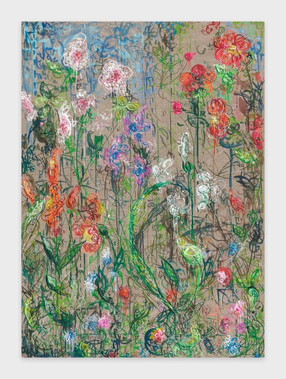 Kysa Johnson, Ghosts In Common - 1348/2022 (A New Language Always Comes) - Subatomic Decay Patterns and Garden 6, 2022