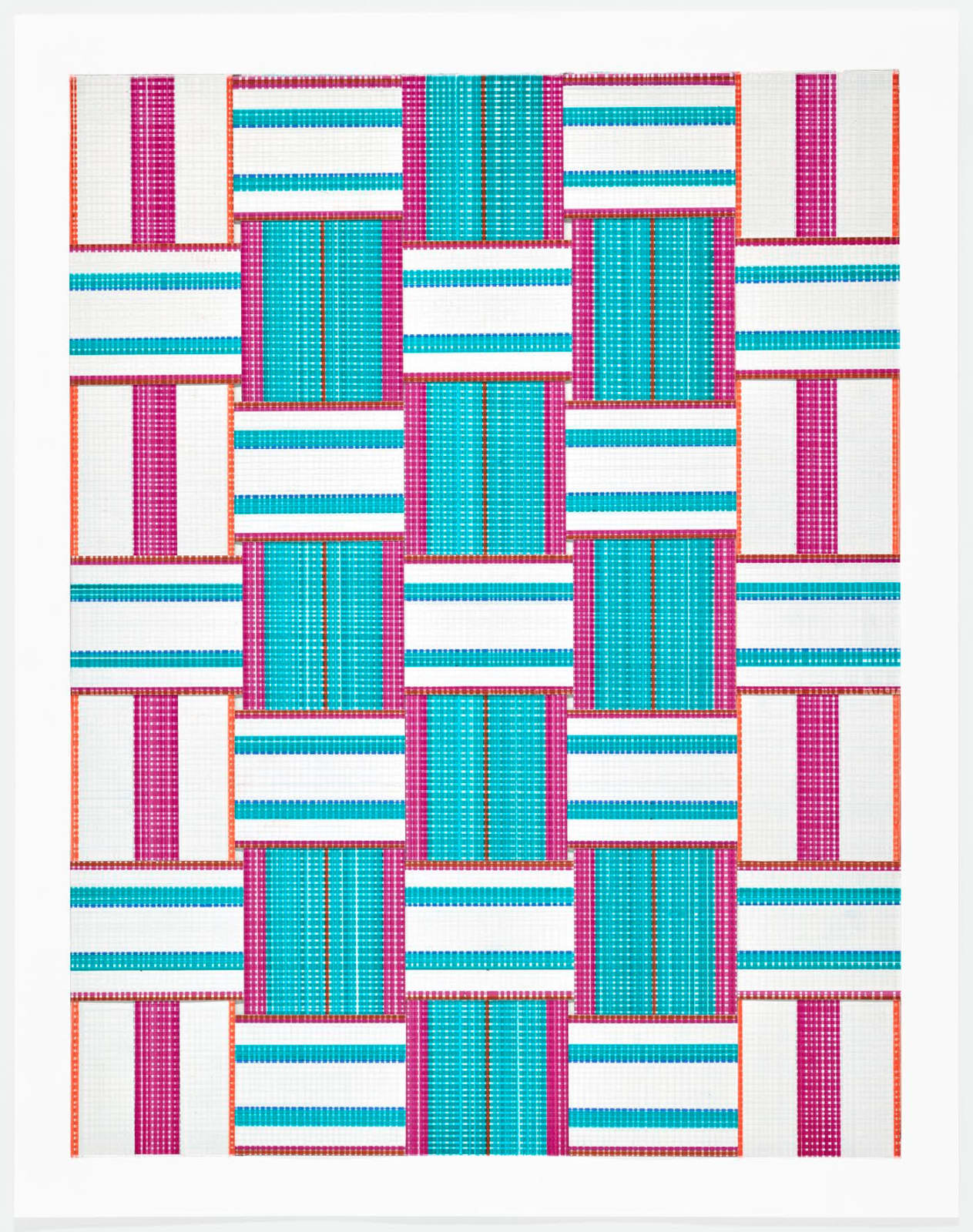 Twenty by Sixteen 2017, Carly Glovinski, Leisure Weave 4, 2017