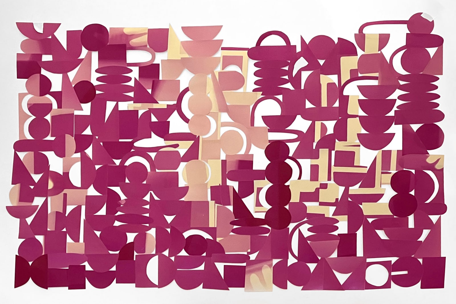 Wendy Small, New Math: A Lot of Pink, 2023