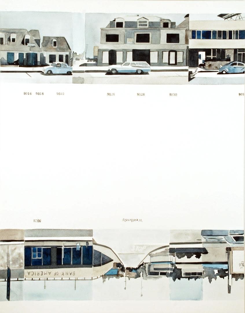 Amy Park, Ed Ruscha's Every Building on the Sunset Strip, #45, 2016