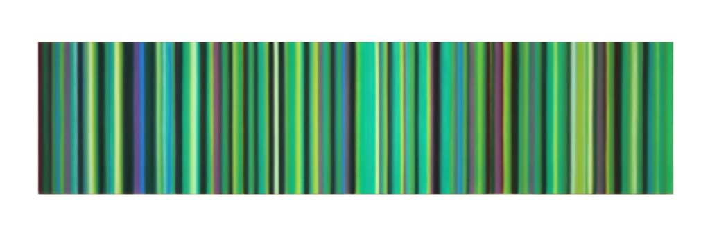 Tim Bavington, Green (onions), 2017