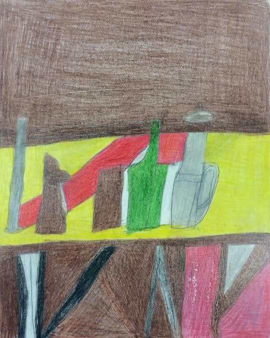 Andrew Hostick, Still Life 1916, Oil On Canvas, 2011