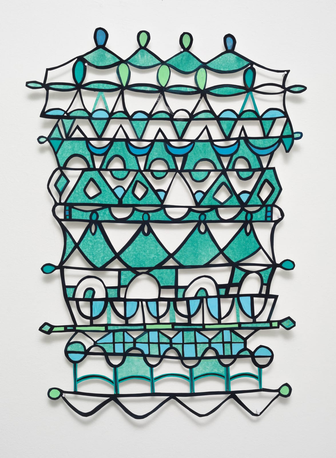 Ruby Palmer, Green as Glass, 2021