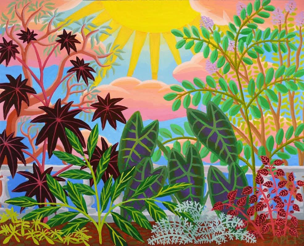 Amy Lincoln, Veranda Study, 2015