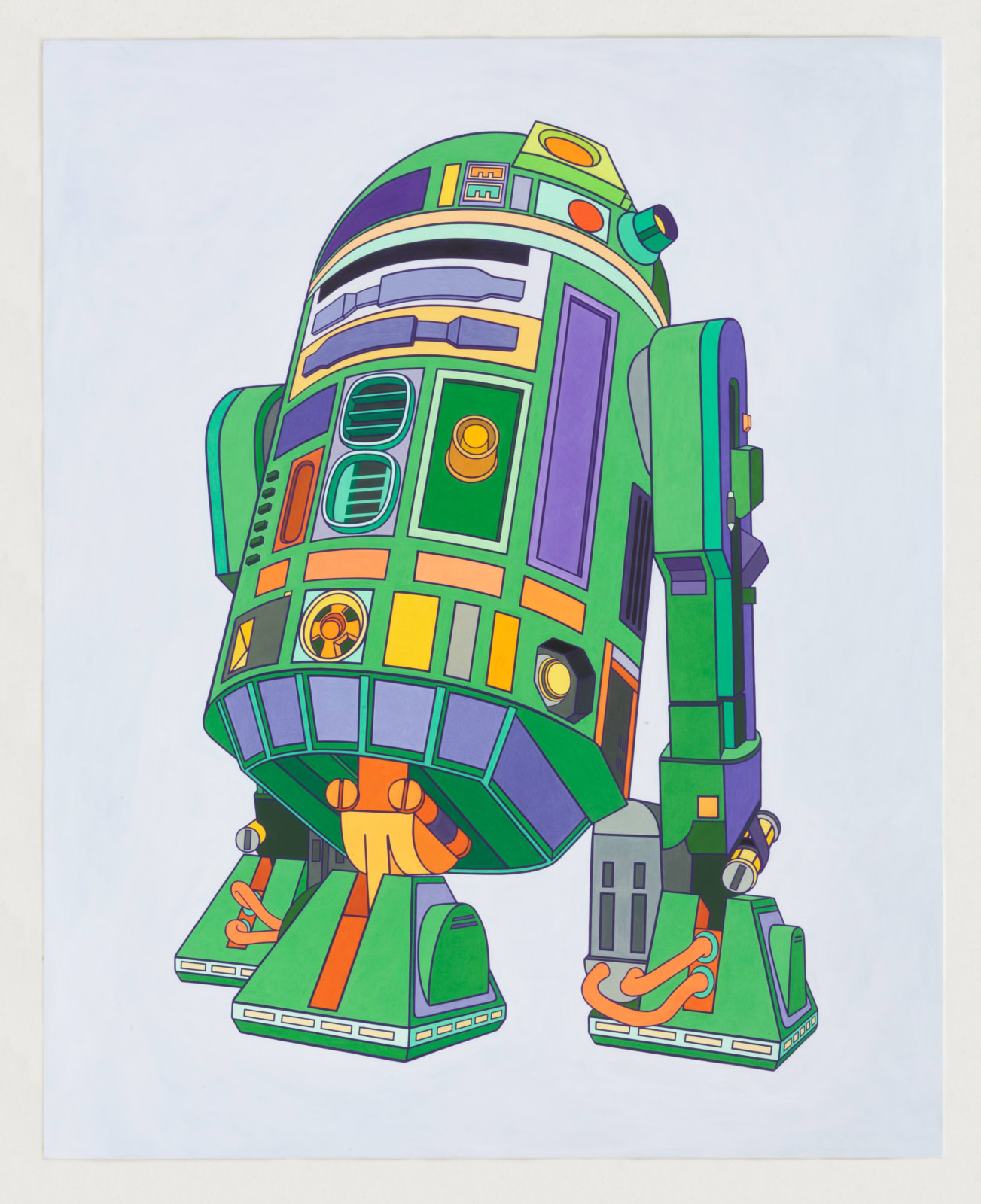 Twenty by Sixteen 2017, Sue Muskat, R2D2 2, 2017