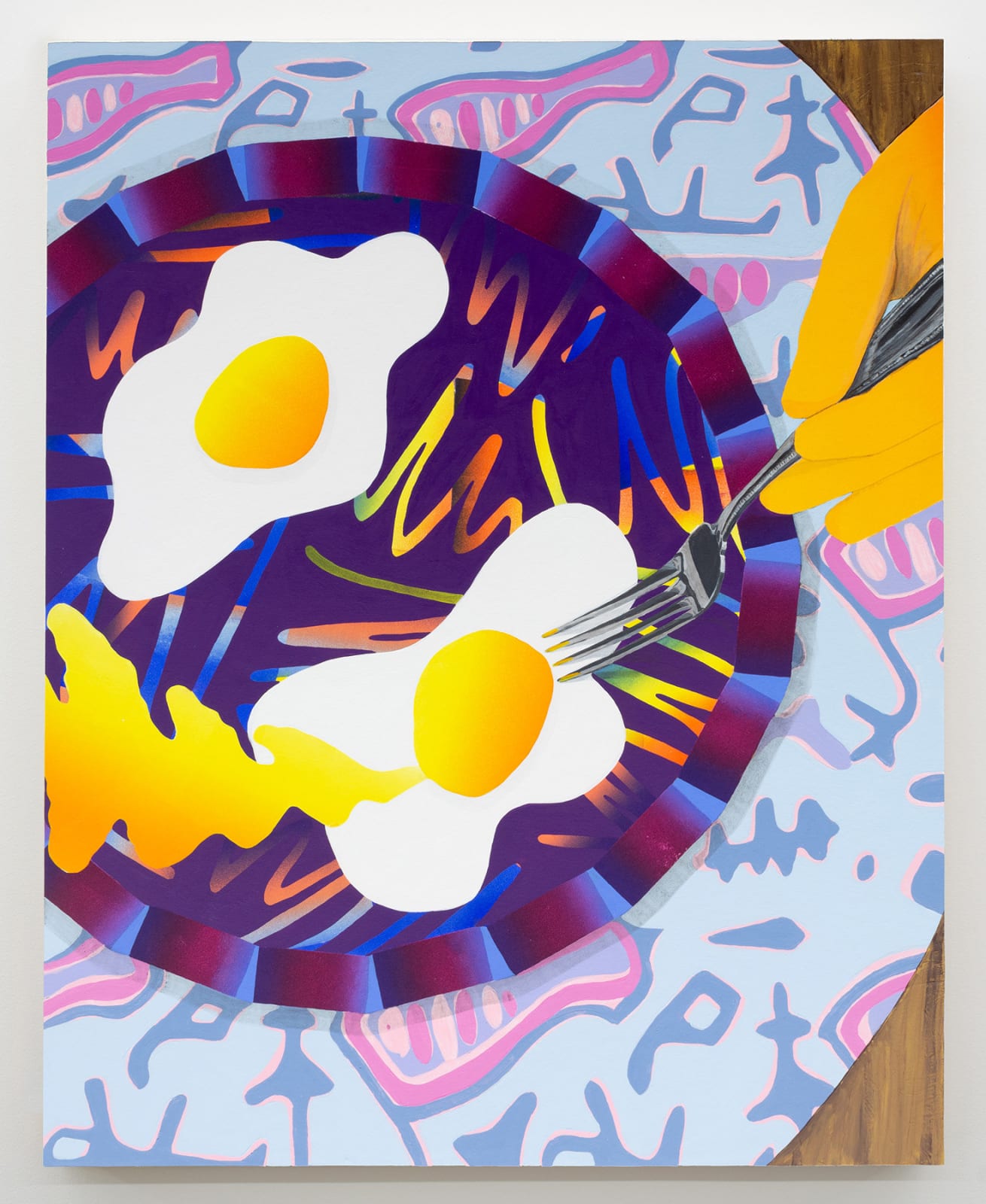 Karen Lederer, Broken Yolk, 2022