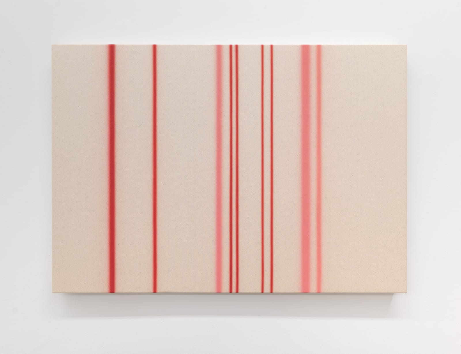 Tim Bavington, Let it Be, A (Red), 2025