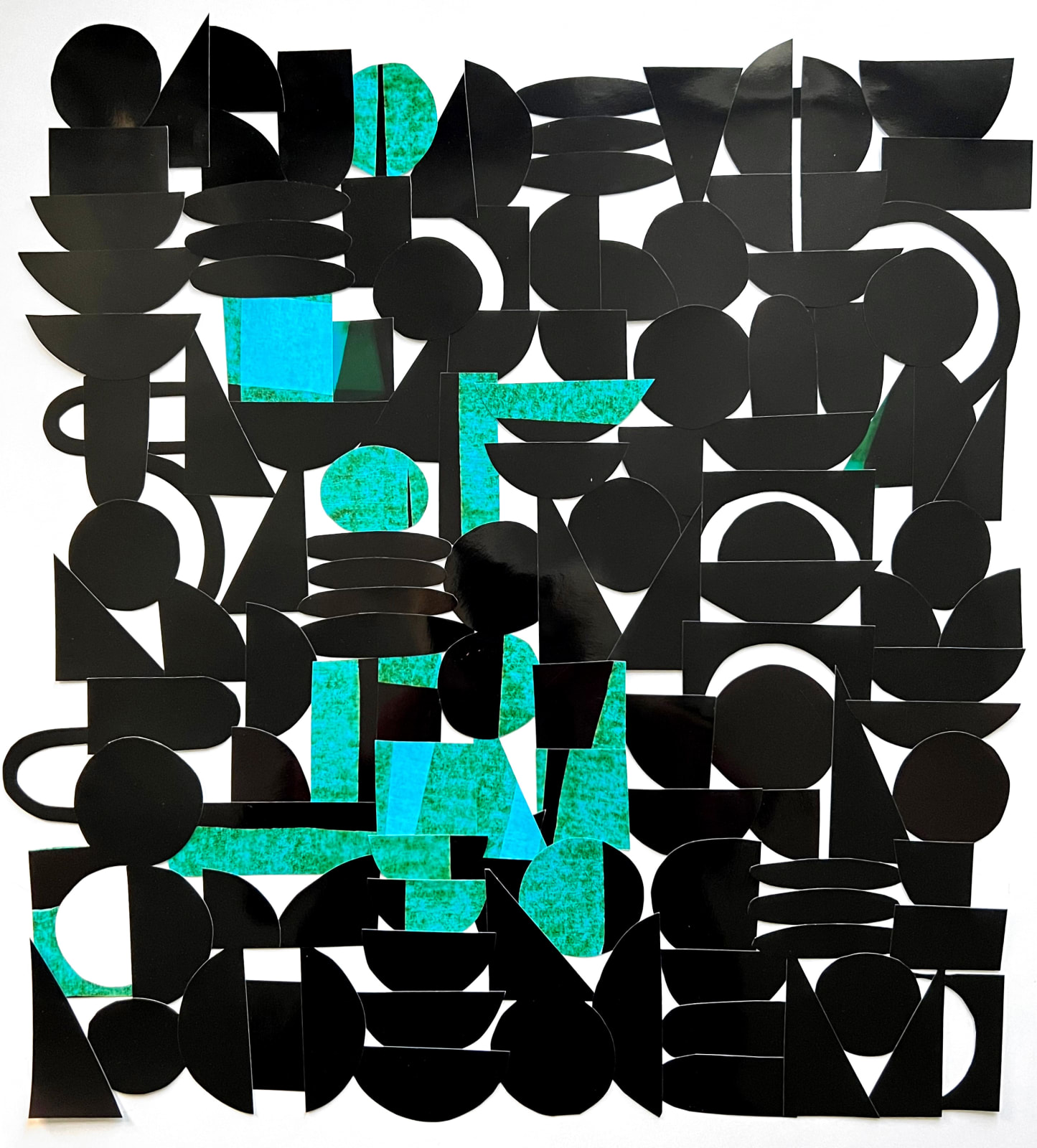 Wendy Small, New Math: Turquoise, 2022