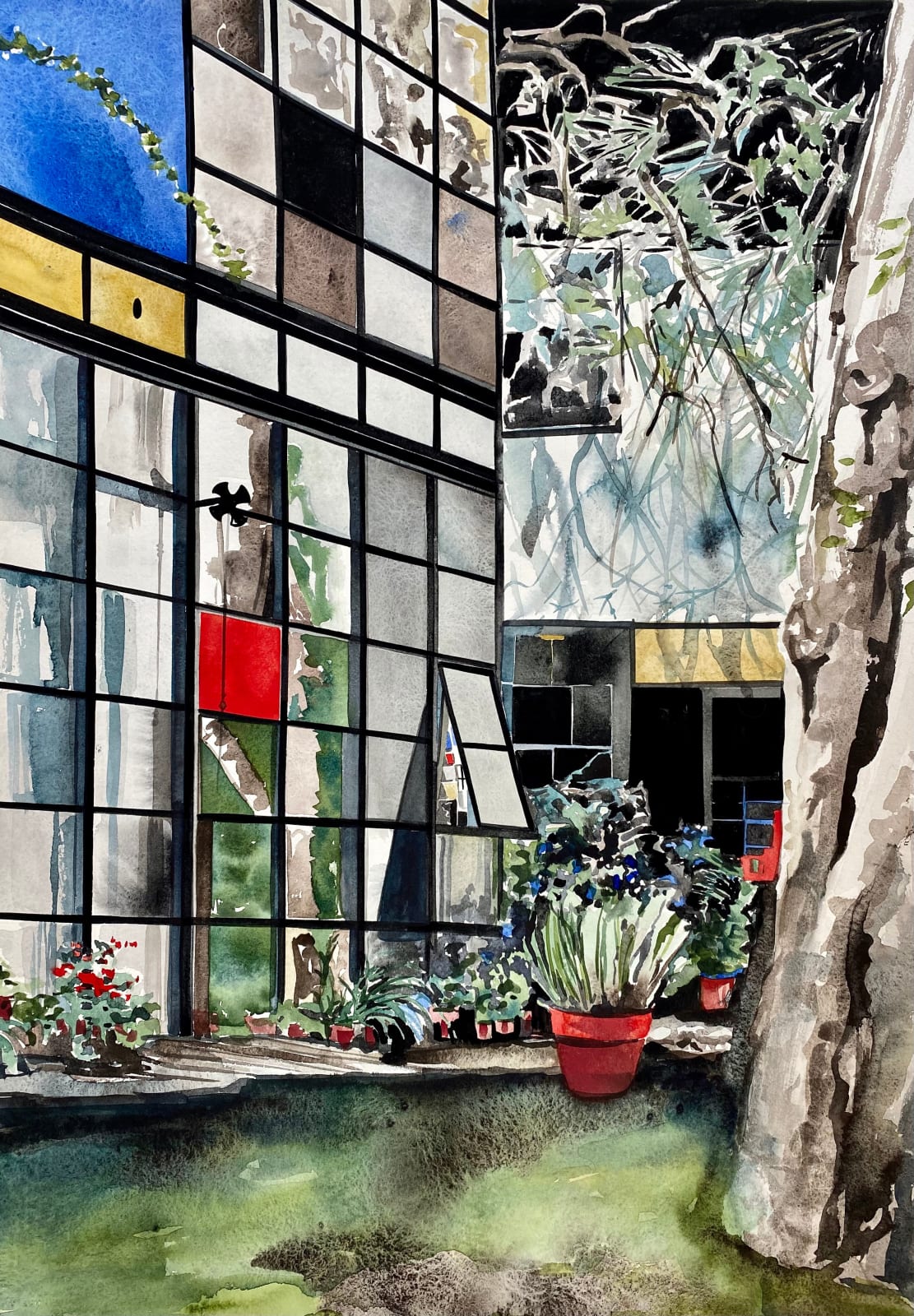 Amy Park, Eames House no. 3 Pacific Palisades, 2019