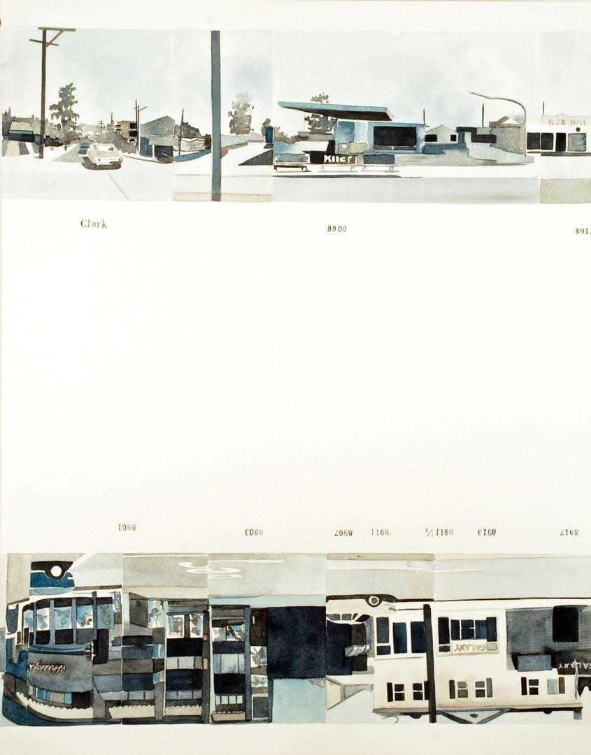 Amy Park, Ed Ruscha's Every Building on the Sunset Strip, #40, 2016