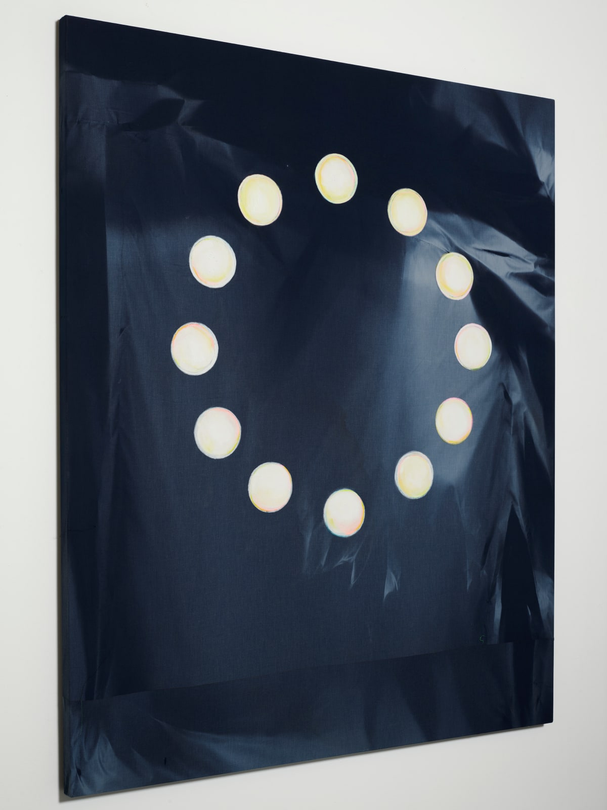 Christopher Robin Duncan, 12 Symbols - Pale Moon (12 Month Exposure), 2022