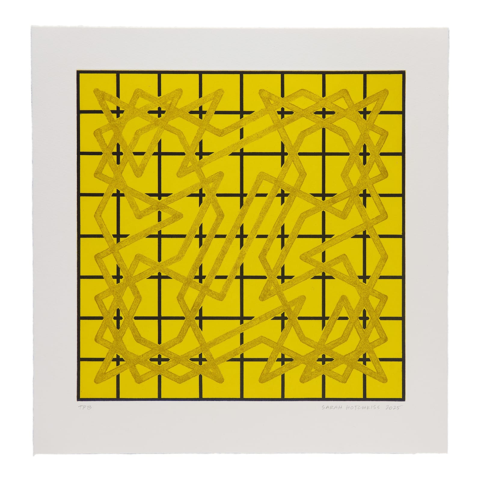 Sarah Hotchkiss, Crisscross K, 2026