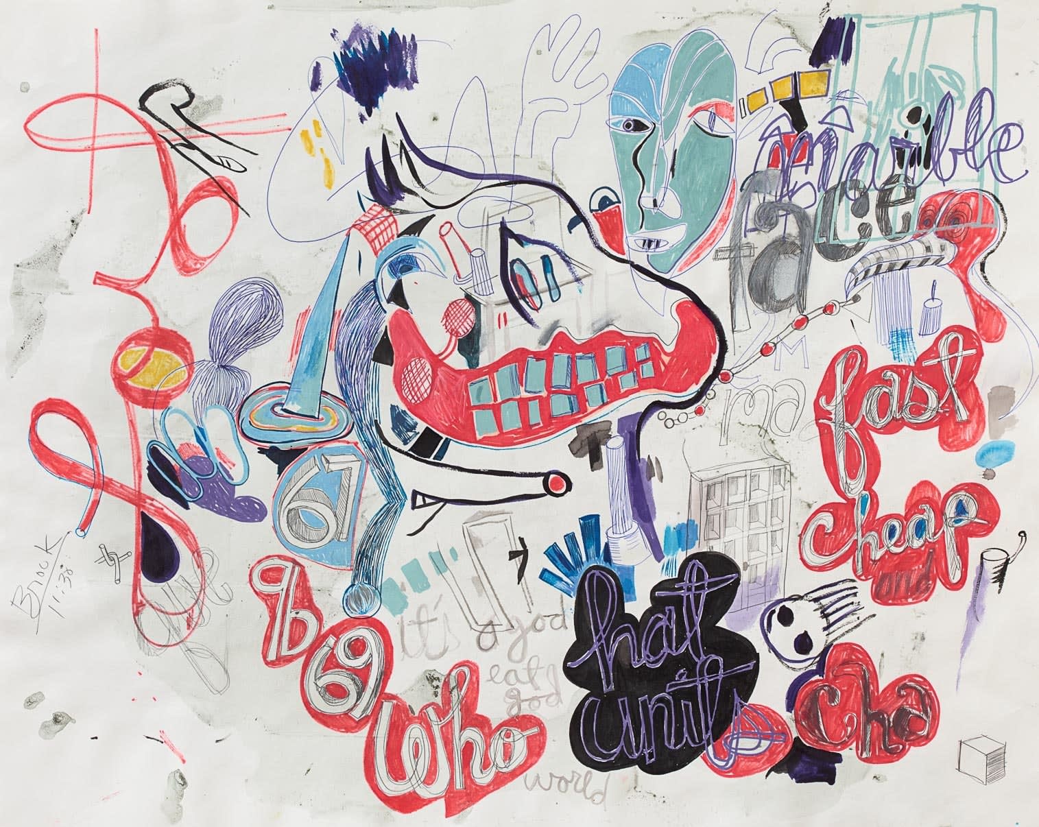 Mark Fox, Unreliable: Variation #1, 2017