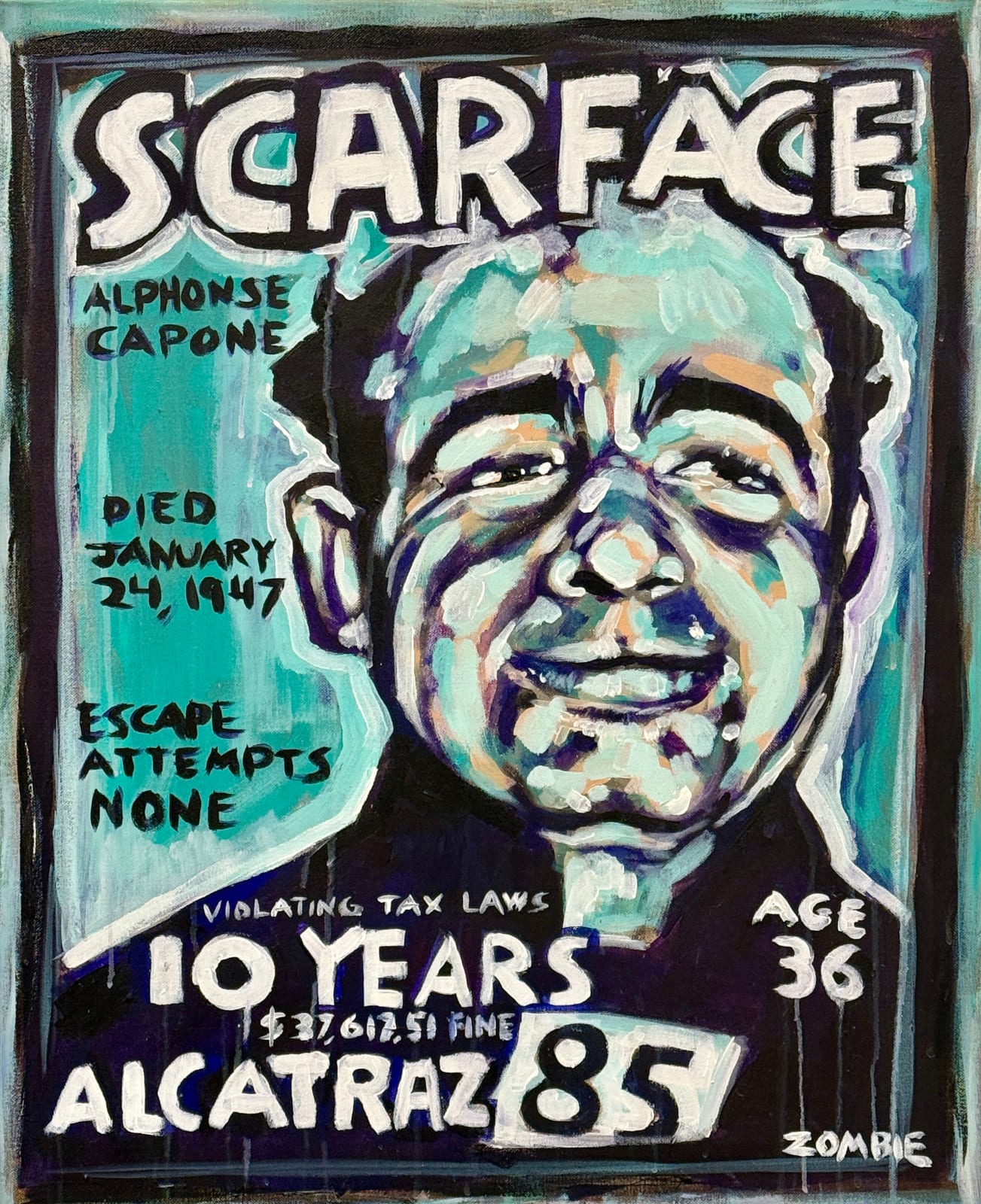 rob-zombie-scarface-painting-morrison-gallery