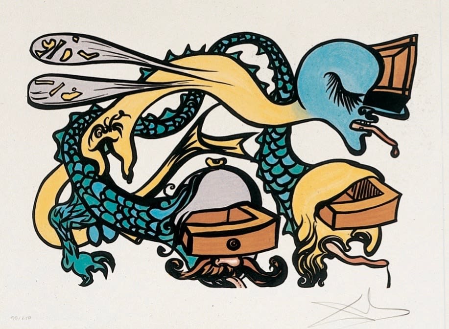 Salvador Dali, Twenty-Four Themes of Surrealism