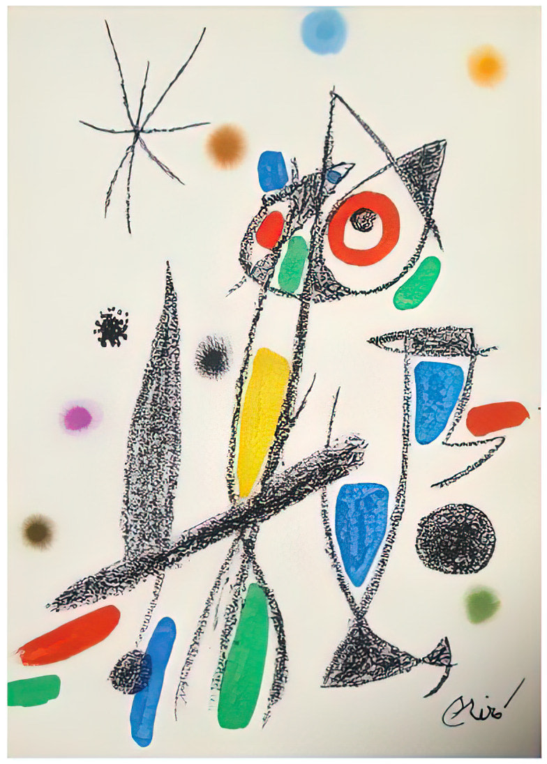 Joan Miró, MARAVILLAS CON VARIACIONES ACROSTICAS, 12, 1975-1985