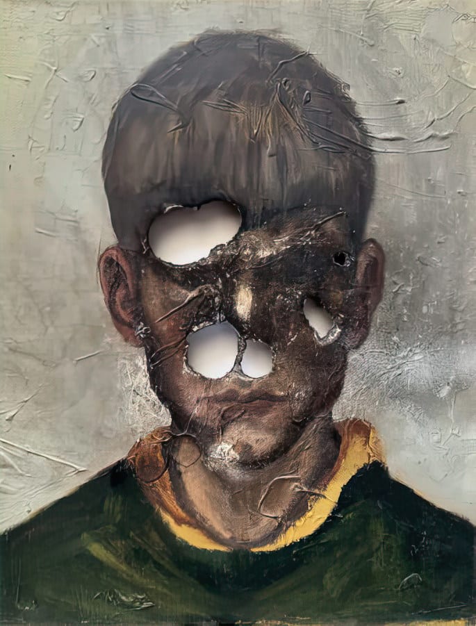 Tomas Espina, Serie Retratos, 2023