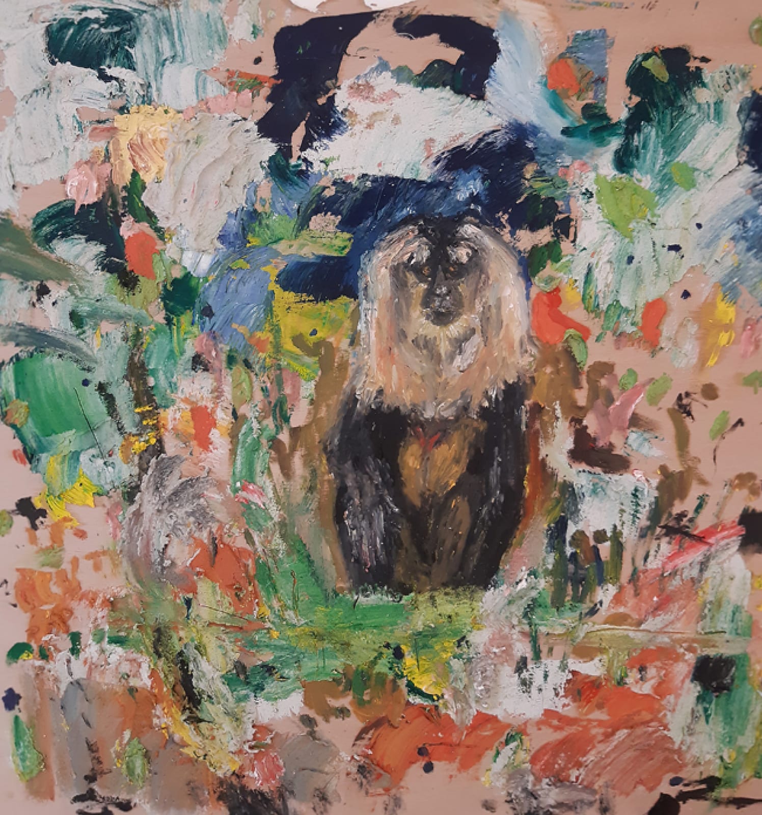 Nelly Schmücking, Lion tale macaque, 2022