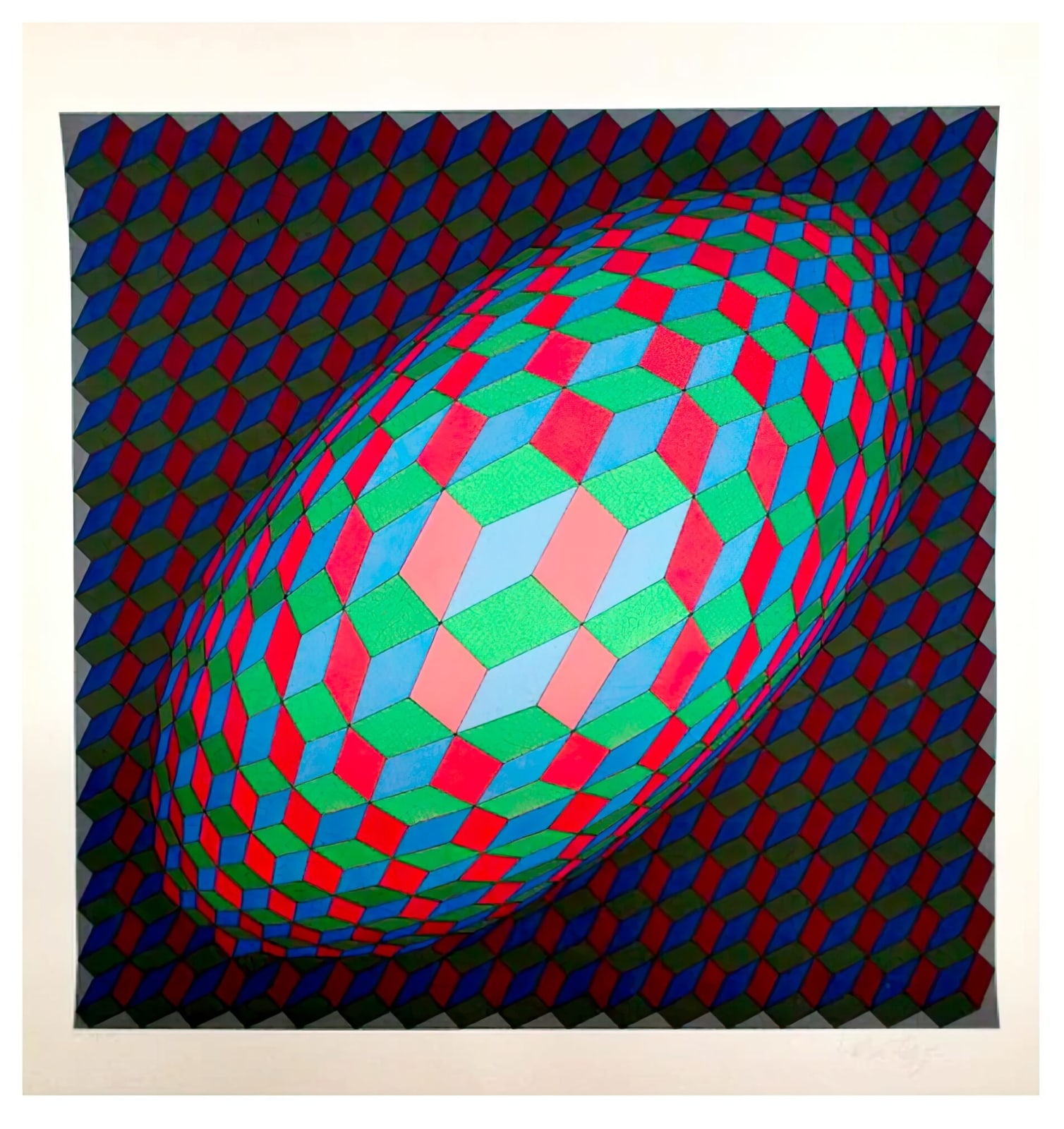 Victor Vasarely, OMEGA V, 1930-1997