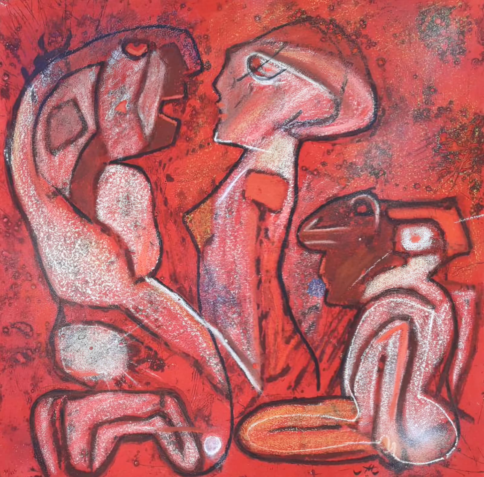 Roberto Matta, PERCER L'INVISIBLE, 1996