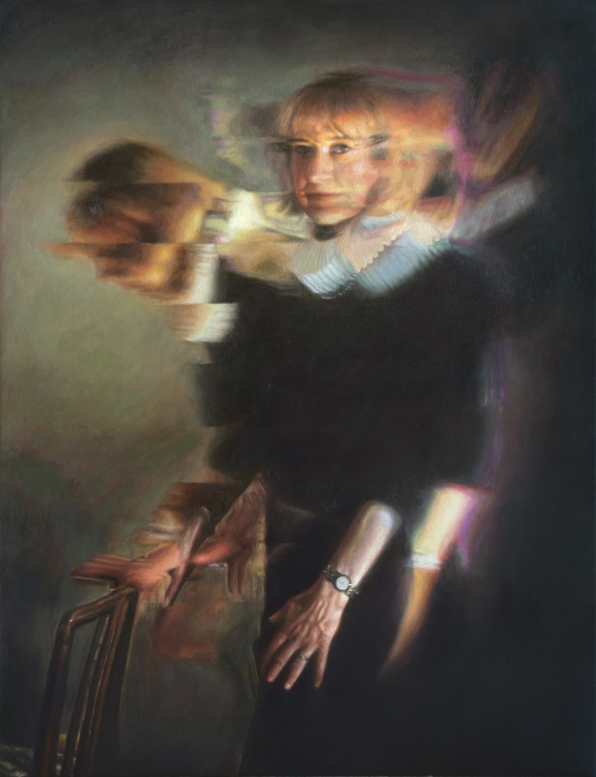 Diego Palacios, Portrait of a lady, 2020