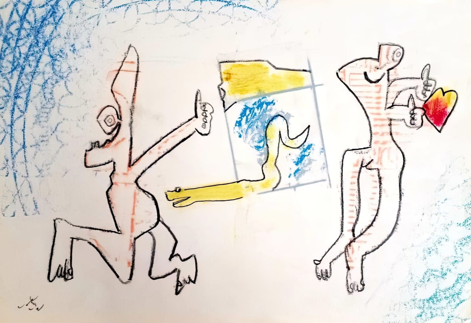 Roberto Matta, Sin Titulo, 1970