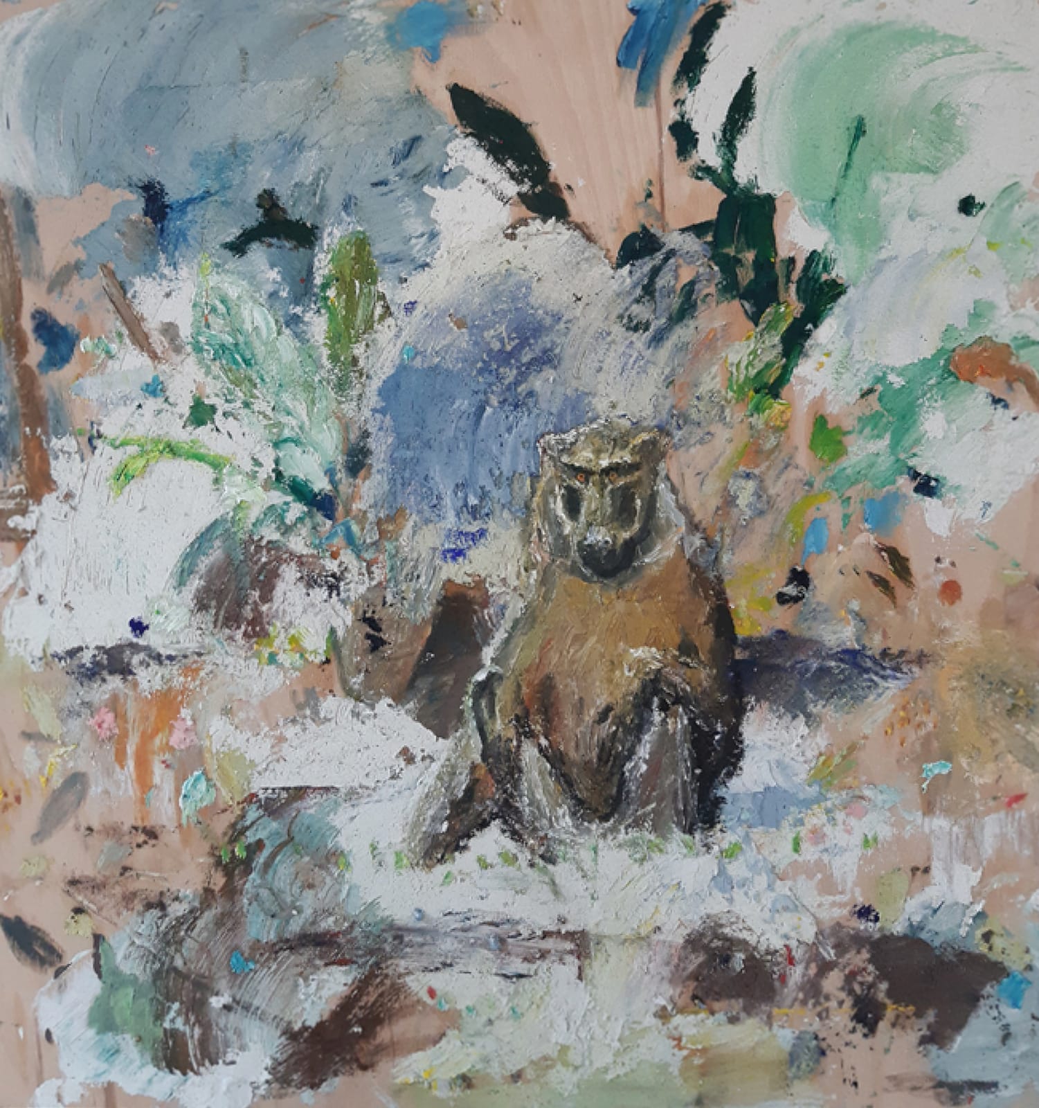 Nelly Schmücking, Anubisbaboon, 2022