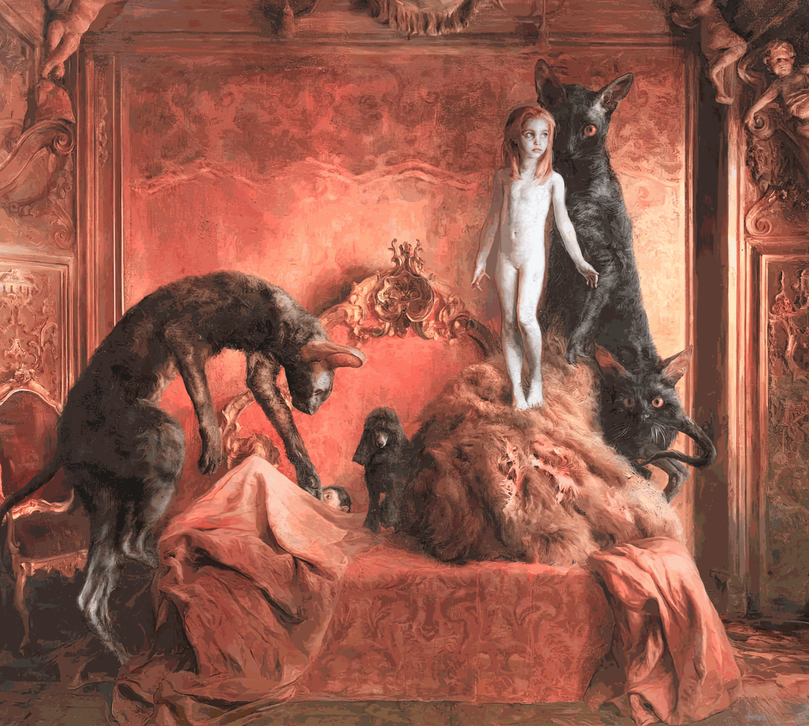 Guillermo Lorca, The girl of the cats