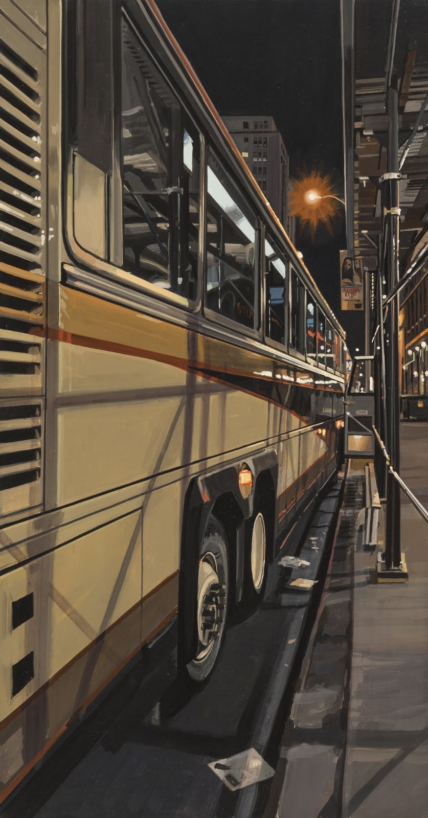 Richard Estes, Tour Bus, 2012