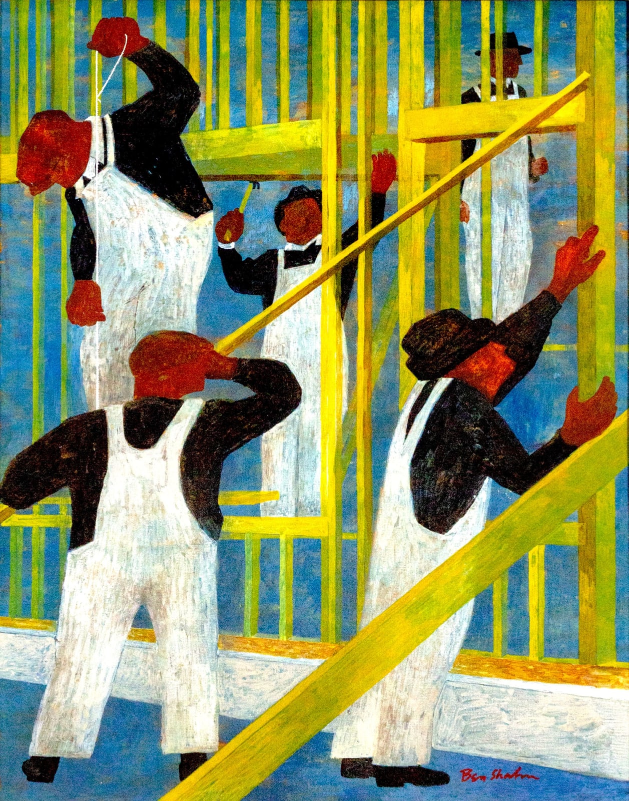 Ben Shahn, Study for "The Meaning of Social Security", c. 1940–42