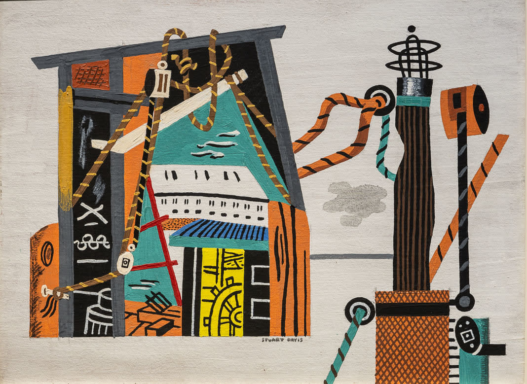 Stuart Davis, Fortap, 1933