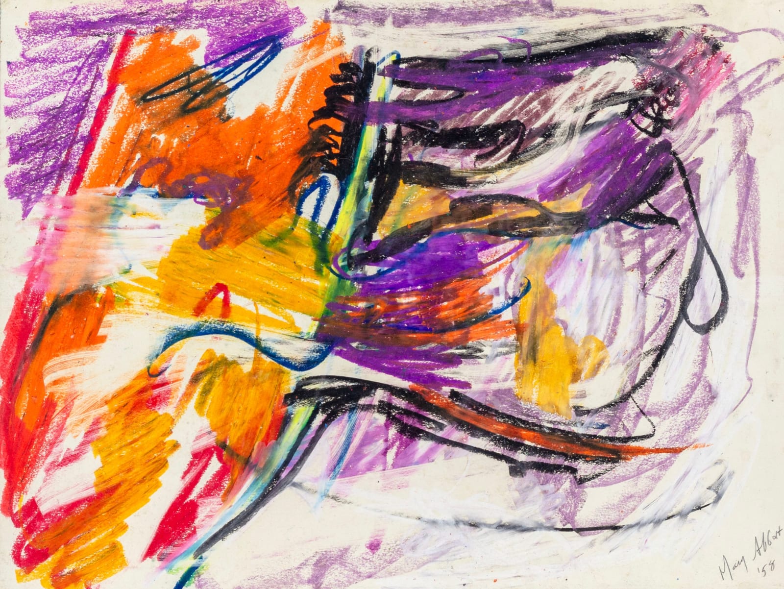 Mary Abbott, Untitled, 1958