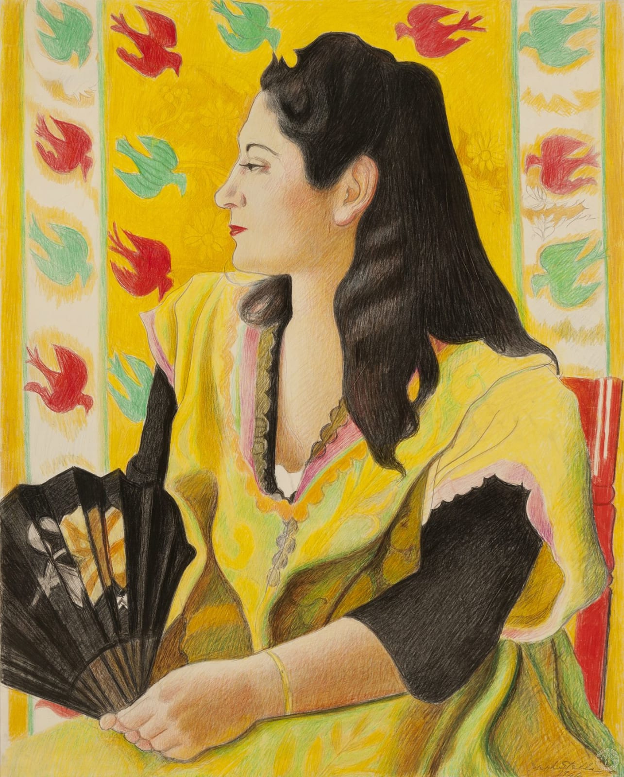 Joseph Stella, Portrait of a Lady, 1944