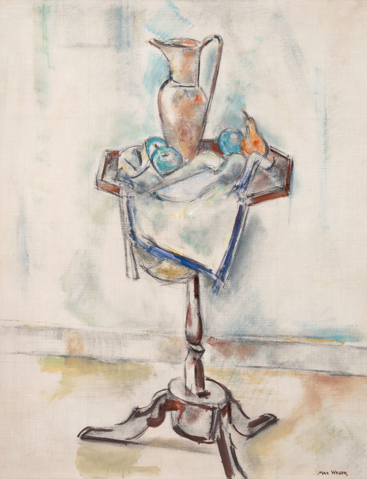 Max Weber, Colonial Table with Pitcher, c. 1942