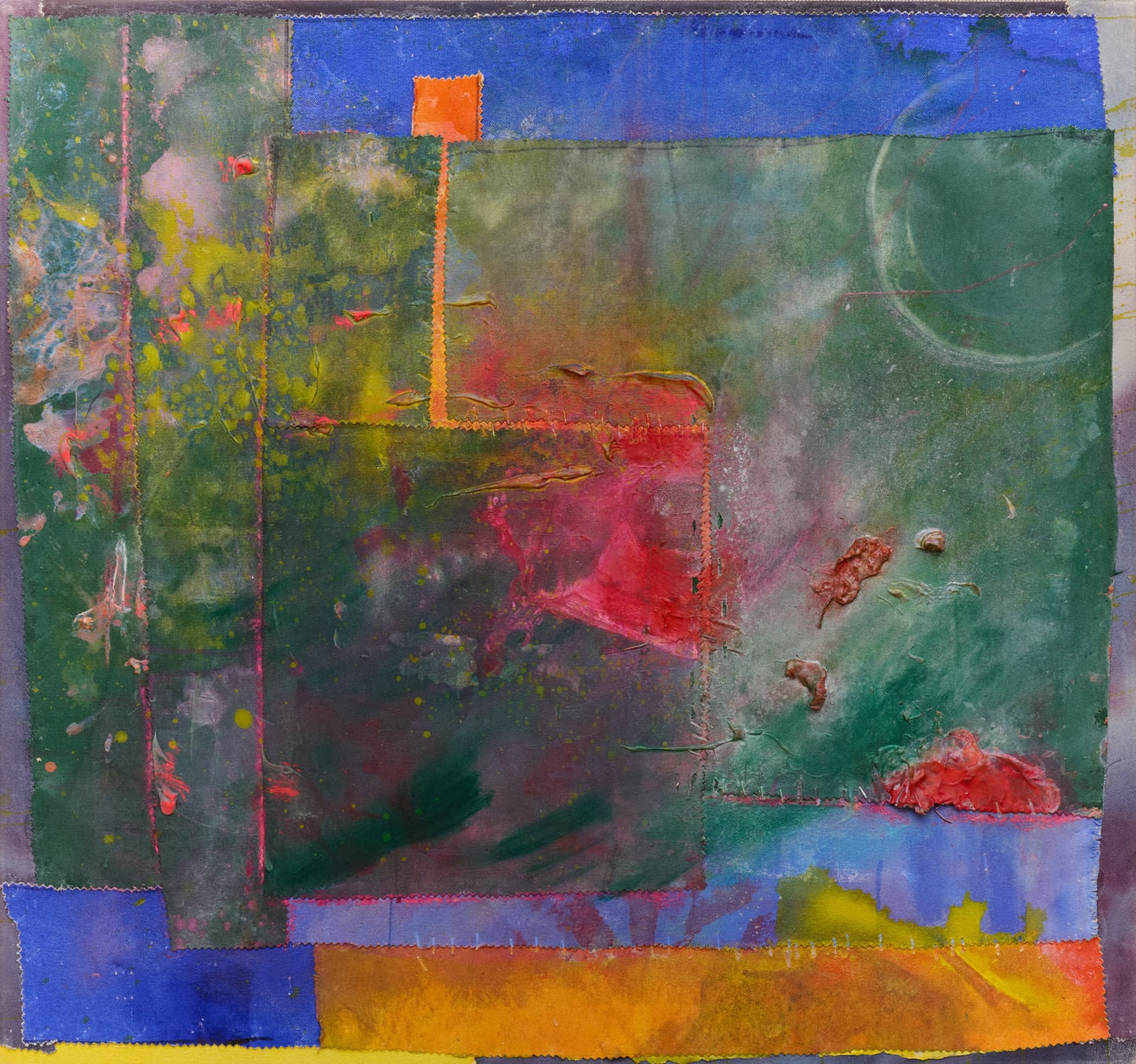 Frank Bowling, Killclay, 2013