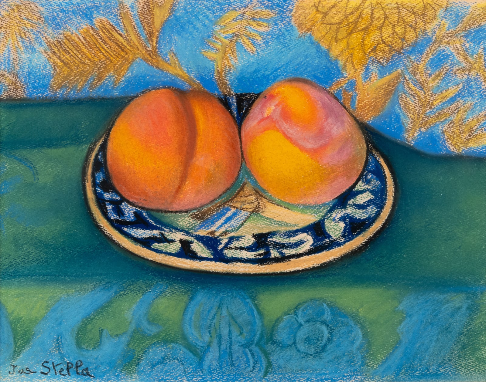 Joseph Stella, Untitled (Still Life with Peaches), undated