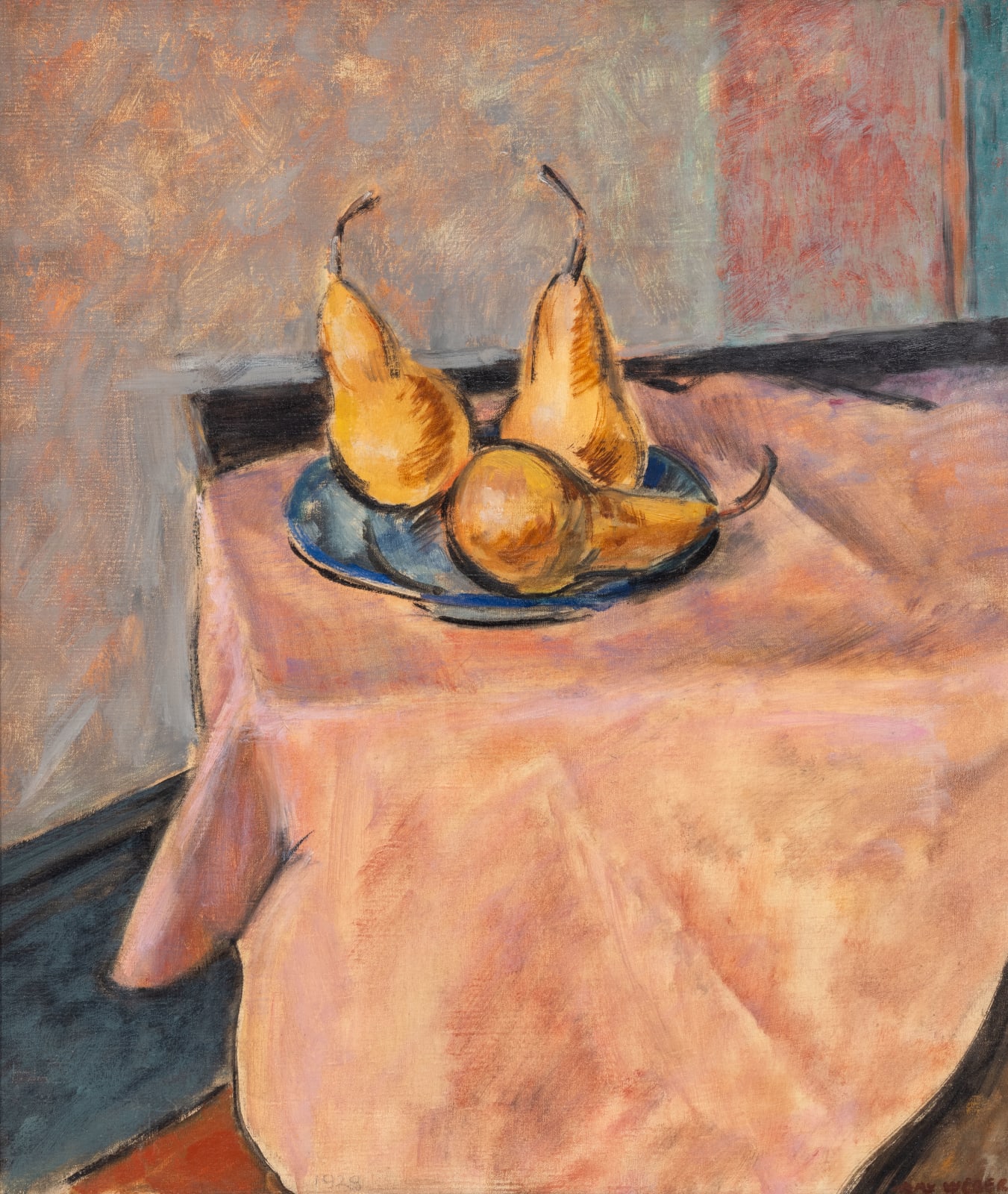 Max Weber, Three Pears, 1929