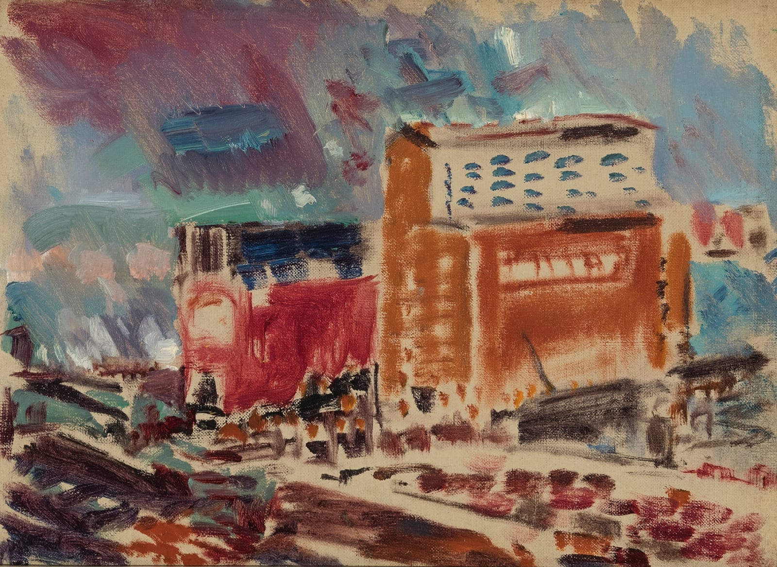 John Marin, Weehawken Sequence, by 1916
