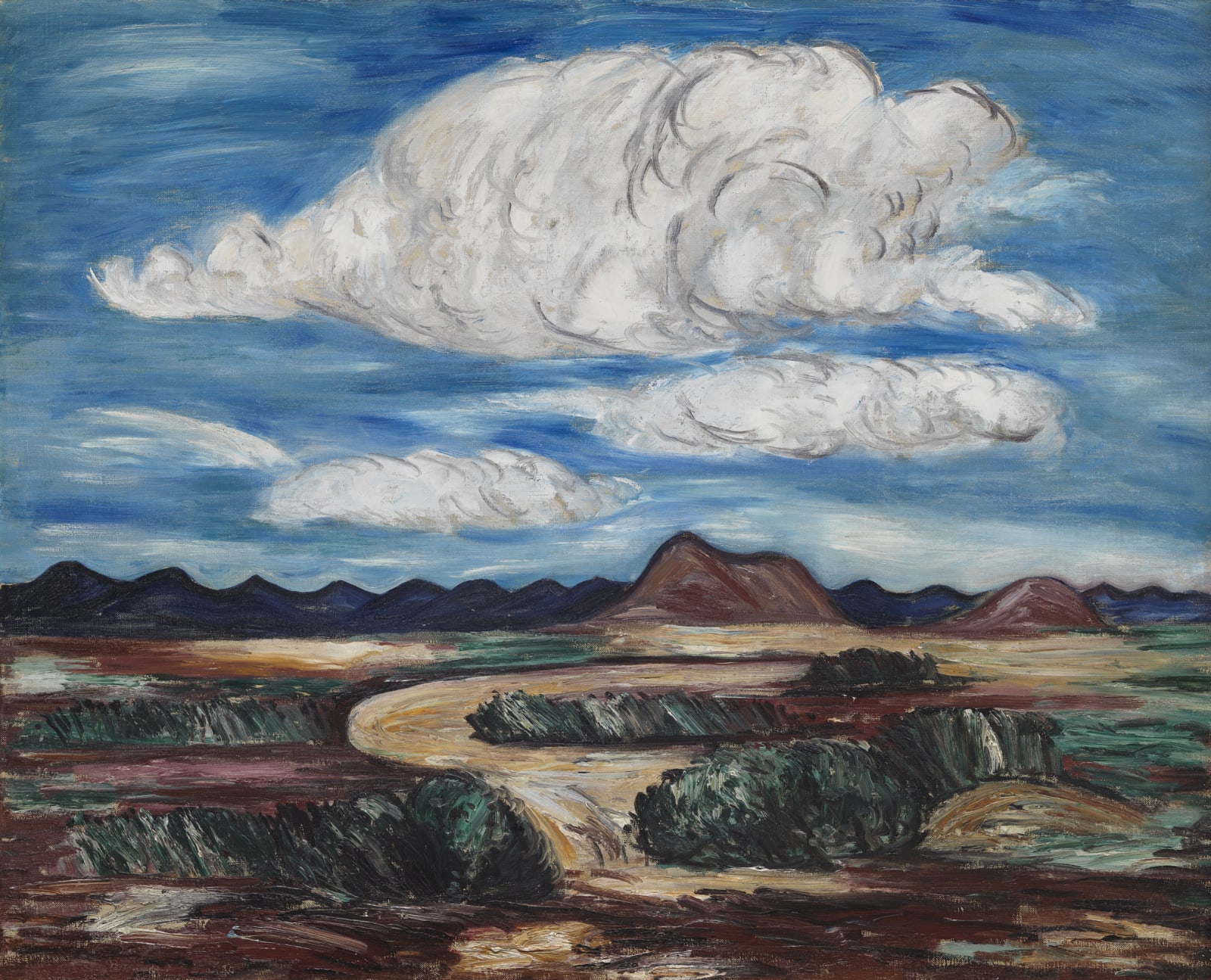 Marsden Hartley, Winding Road (New Mexico Recollection), 1923